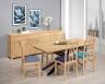 Buffet 4 portes Jean-Lin ralis en Chne de Ligne contemporaine Finition Chne Bross Naturel SEULEMENT 1 DISPONIBLE