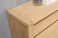 Buffet 4 portes Jean-Lin ralis en Chne de Ligne contemporaine Finition Chne Bross Naturel SEULEMENT 1 DISPONIBLE