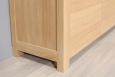 Buffet 4 portes Jean-Lin ralis en Chne de Ligne contemporaine Finition Chne Bross Naturel SEULEMENT 1 DISPONIBLE