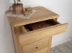 Chiffonnier 5 tiroirs ralis en chne massif de style Louis Philippe