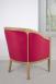 Fauteuil Cabriolet Mathieu ralis en Chne Massif de style Louis Philippe 