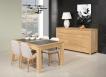 Buffet 3 portes Jean-Lin  ralis en Chne de Ligne contemporaine Finition chne Bross Naturel SEULEMENT 1 DISPONIBLE