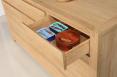 Buffet 3 portes Jean-Lin  ralis en Chne de Ligne contemporaine Finition chne Bross Naturel SEULEMENT 1 DISPONIBLE